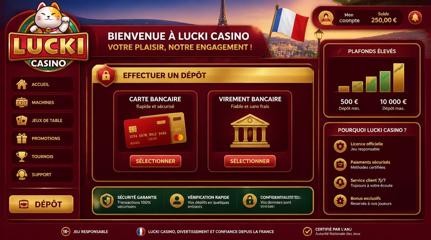 choisir une méthode de paiement avec limites élevées et sécurité visible